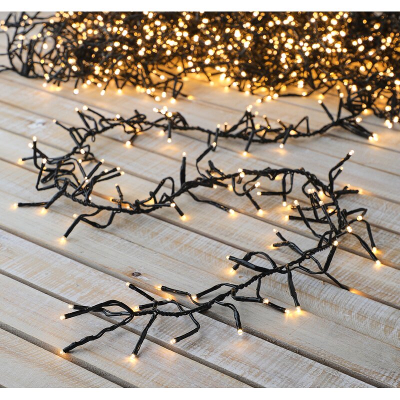 The Holiday Aisle® LED Cluster String Lights & Reviews | Wayfair